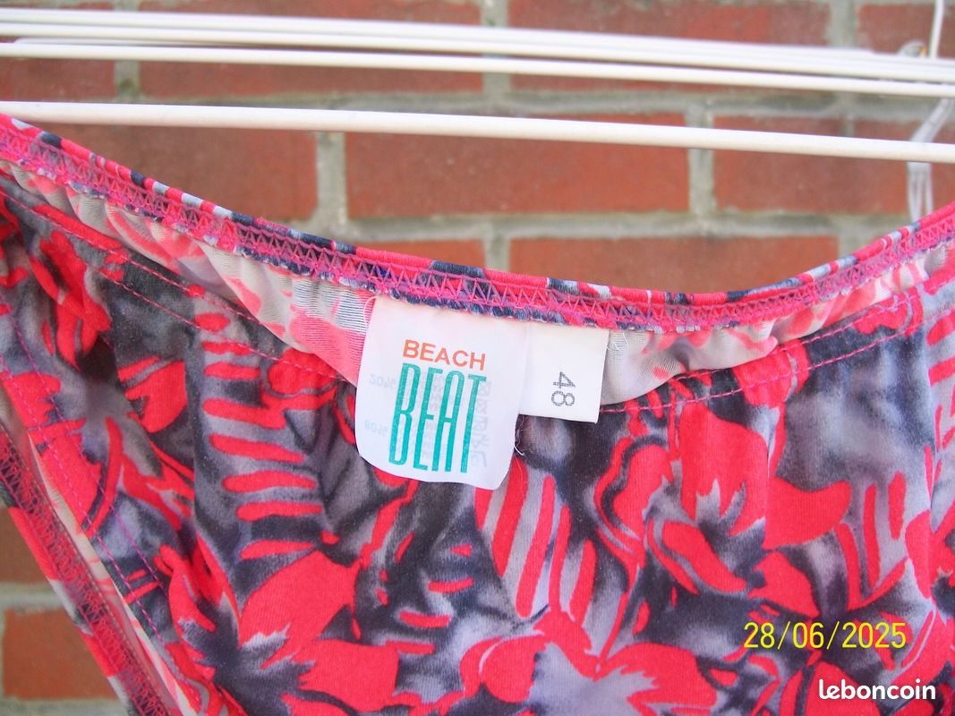 Slip de Bain Neuf ,Coloré Dame ou Mixte T 48 (image 2)