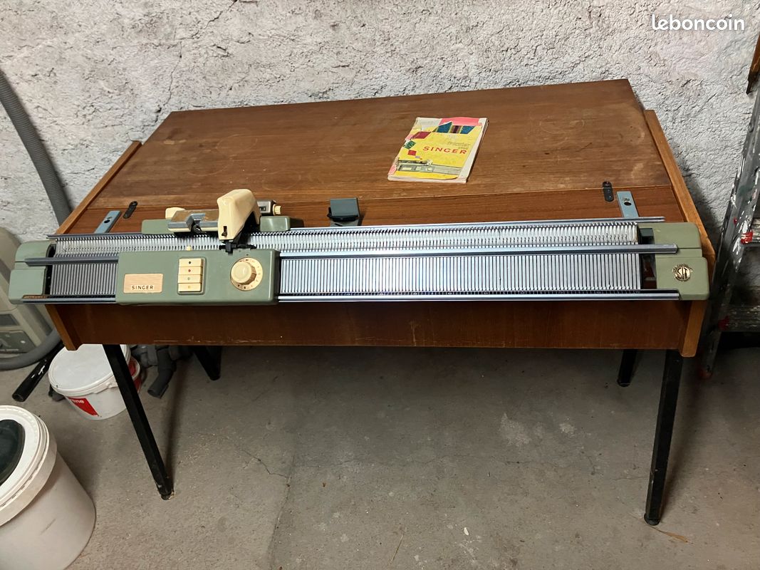 Report De Mailles 20 Chas Pour Machine à Tricoter Singer Jauge 5 - Occasion, Bon état D'usage