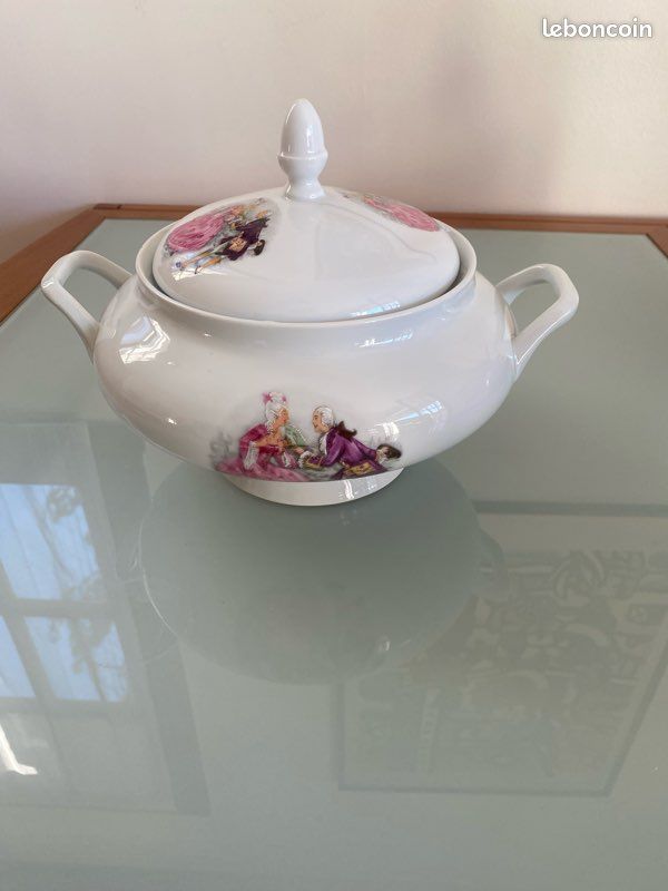 Soupière marquise vintage (image 1)