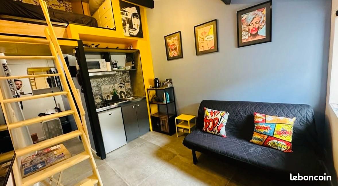 Appartement 1 pièce 13 m² · à Villeneuve-lès-Avignon · 12,5 m² · 410 €/mois