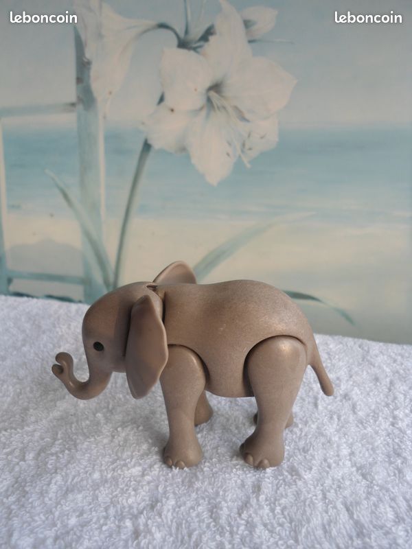 400 annonces safari N° 86 PLAYMOBIL quasi neuf éléphant pour completer ton centre soin zoo animaux maison savane (image 5)