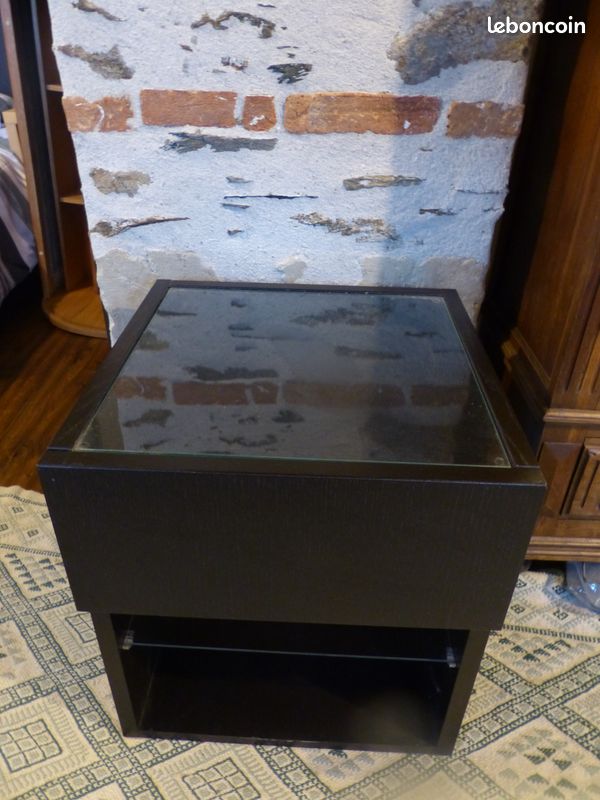 Table chevet noire (image 2)