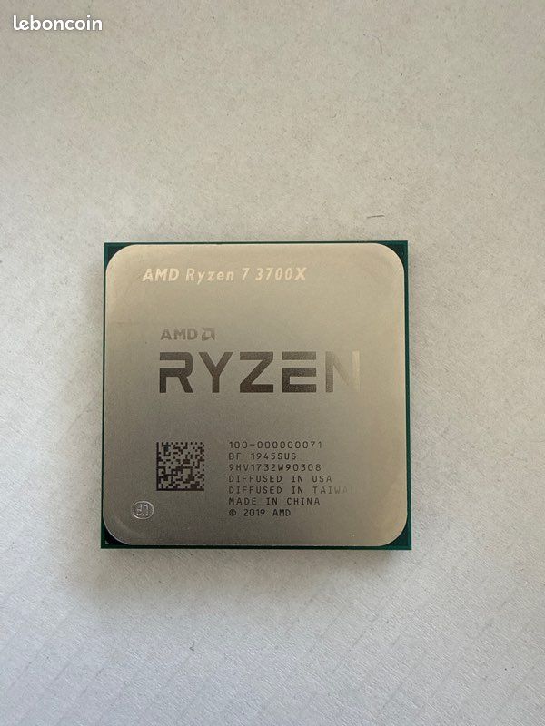 Processeur AMD Rysen 7 3700X (image 1)