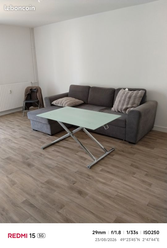 Appartement 1 pièce 32 m² · à Compiègne · 32 m² · 490 €/mois