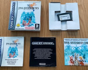 Final fantasy Tactics Game boy Advance Nintendo en boite Fra vintage Europe - Jeux vidéo