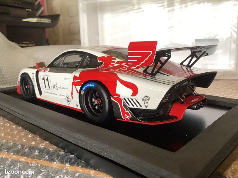 Porsche 935-19 N°11 Pikes Peak 2020, Jeff Zwart, Spark 1/18, Résine