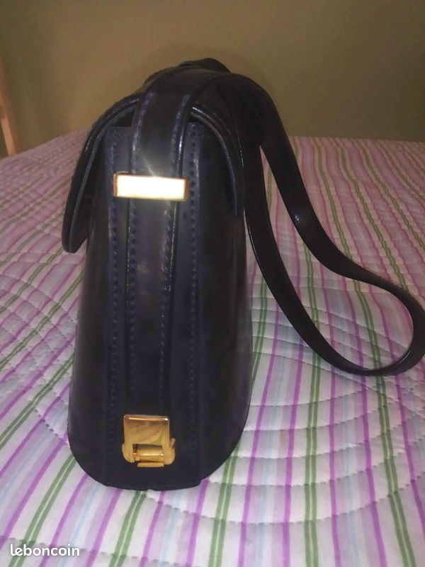 Sac en cuir noir (image 2)