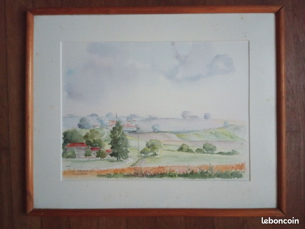 Aquarelle de Louis Gabard (image 3)