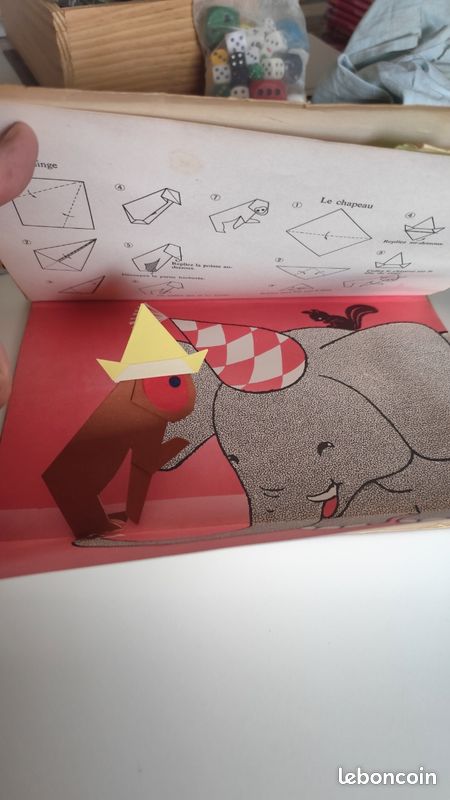 Livre origamis vintage 1971 (image 3)