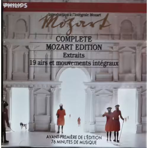 CD, Introduction à l'intégrale Mozart édition complète (image 1)
