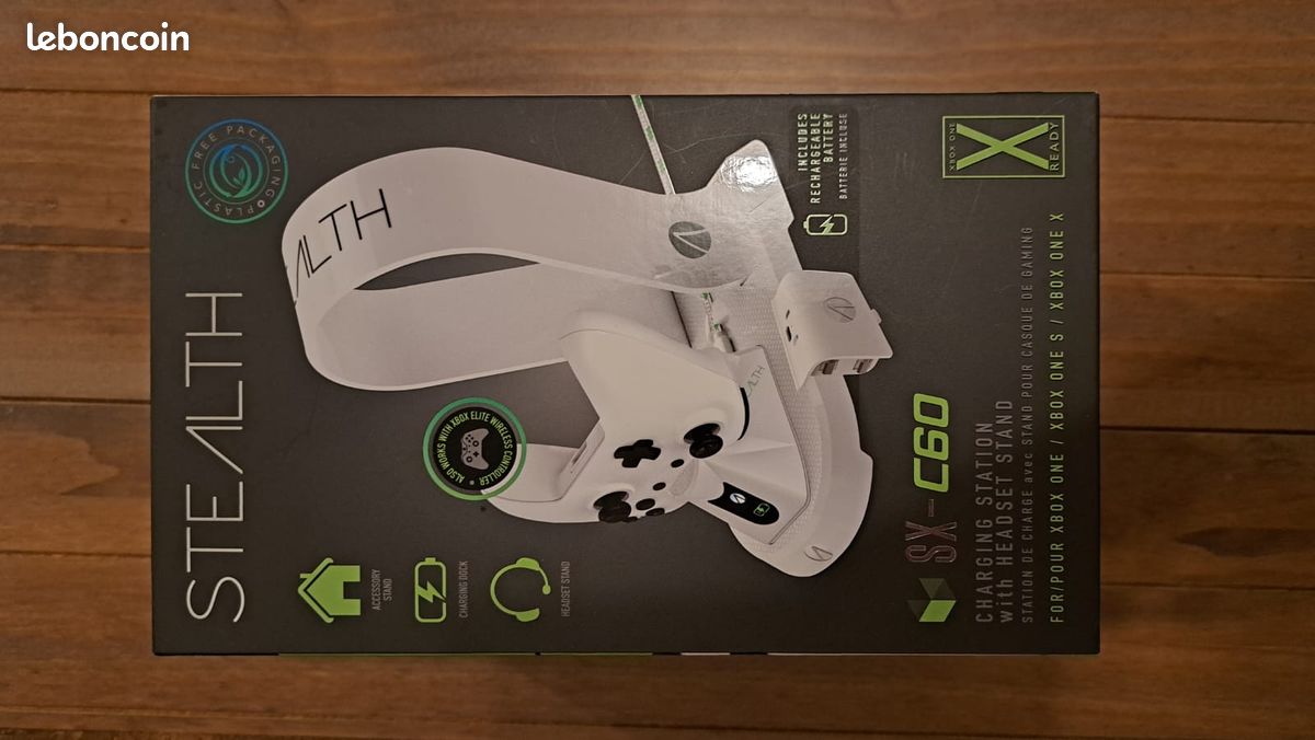 Station de Gaming avec Casque C6-100 – État neuf (image 1)