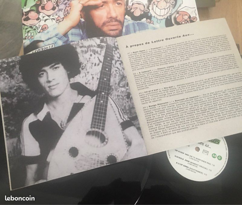 Disque vinyle 33 tours de Matoub Lounès : « Lettre Ouverte Aux.. » Édition limitée 1998-2023 (25 ans) (image 9)