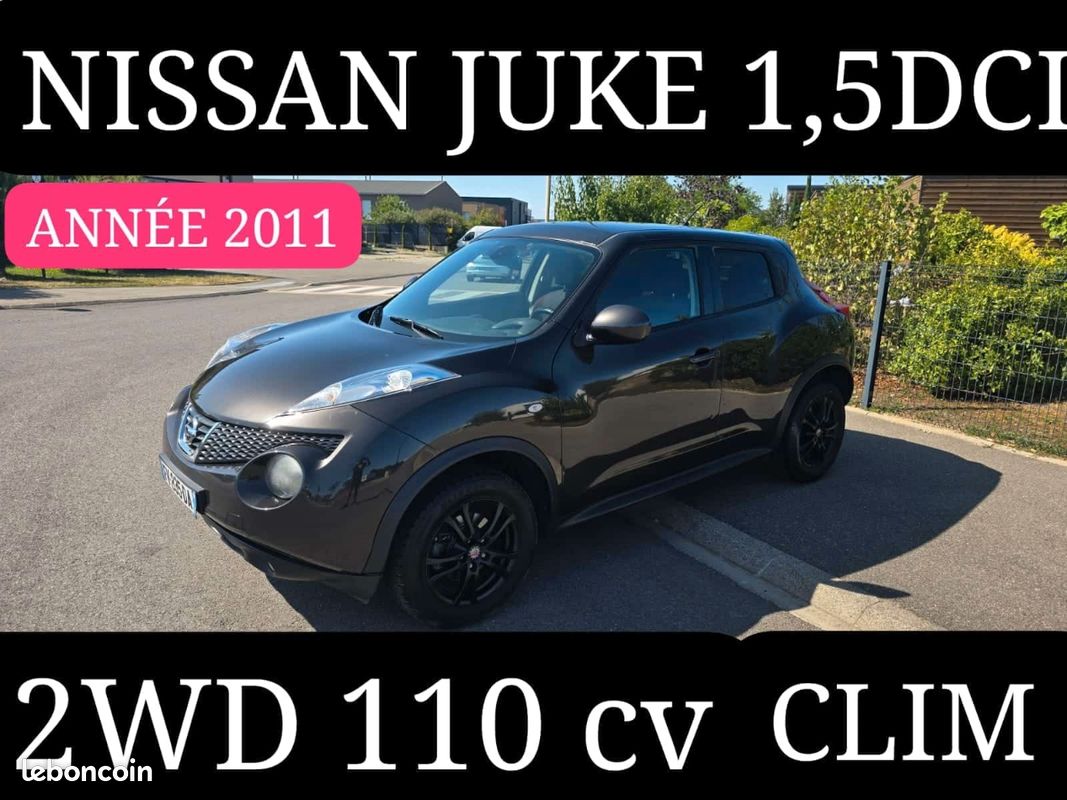 Nissan juke 1,5dci 2wd 110cv climatisation véhicule très économique (image 4)