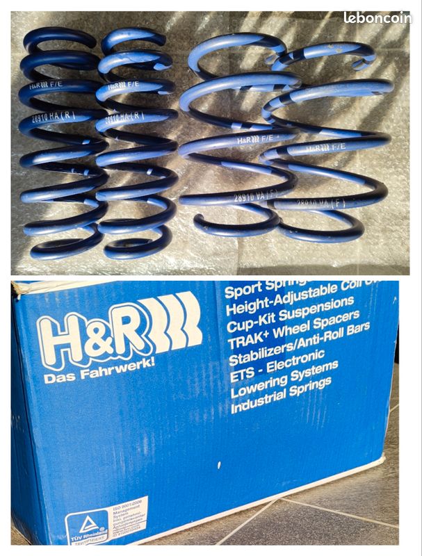 Ressorts courts BMW E82 1M M3 E90 E92 (image 2)