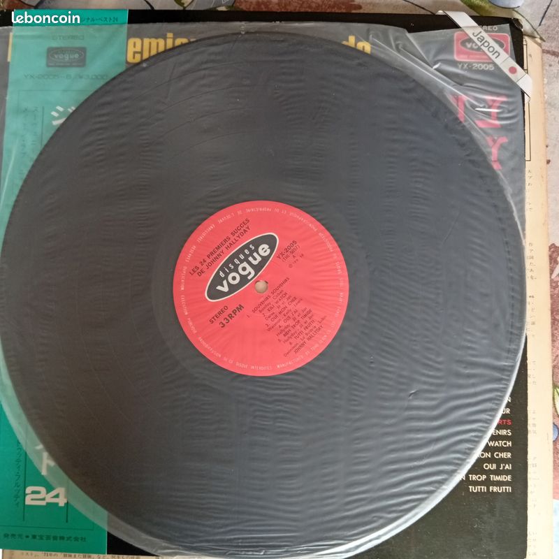 Vinyle Pressage Japonais Johnny Hallyday (image 4)
