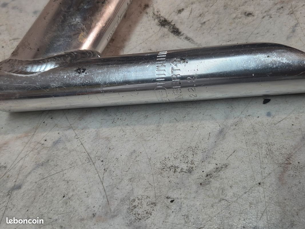 Potence De Vélo Col De Cygne En Aluminium, Longueur Avant De 80 Mm