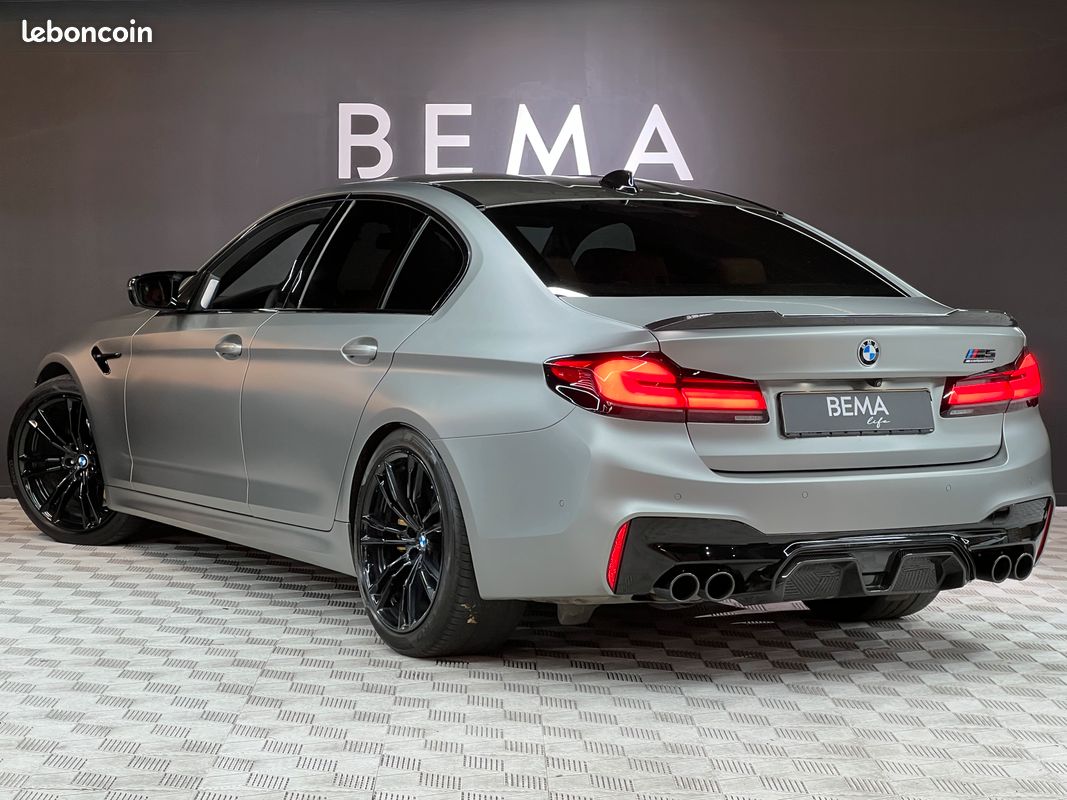 BMW M5 COMPETITION F90 625ch V8 | Bower & Wilkins | Céramique | 1390 euros/mois (image 5)