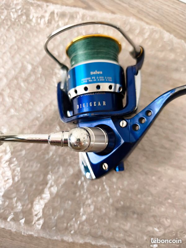 Moulinet De Pêche Daiwa Saltiga Game 3500 Pour Eau Salée - Pièce Cassée (butée) - Occasion