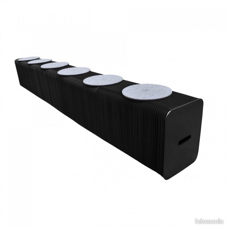 Blanc pliable noir 6 pers. Stooly (image 3)
