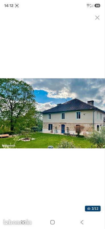 Maison 7 pièces 300 m² · à Monferran-Savès · 300 m² · 1 500 €/mois