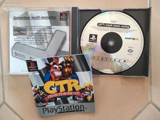 CTR : Crash Team Racing PS1 - Jeux vidéo