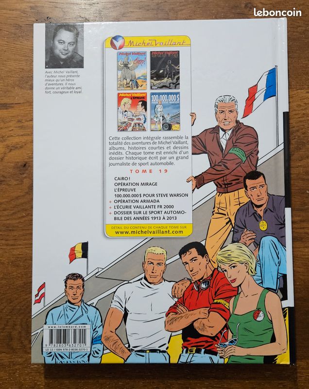 Rare BD : Michel Vaillant Integrale Tome 19 Par Jean et Philippe Graton (image 3)