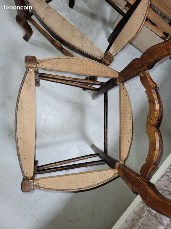 Lot de 4 chaises en bois (image 3)