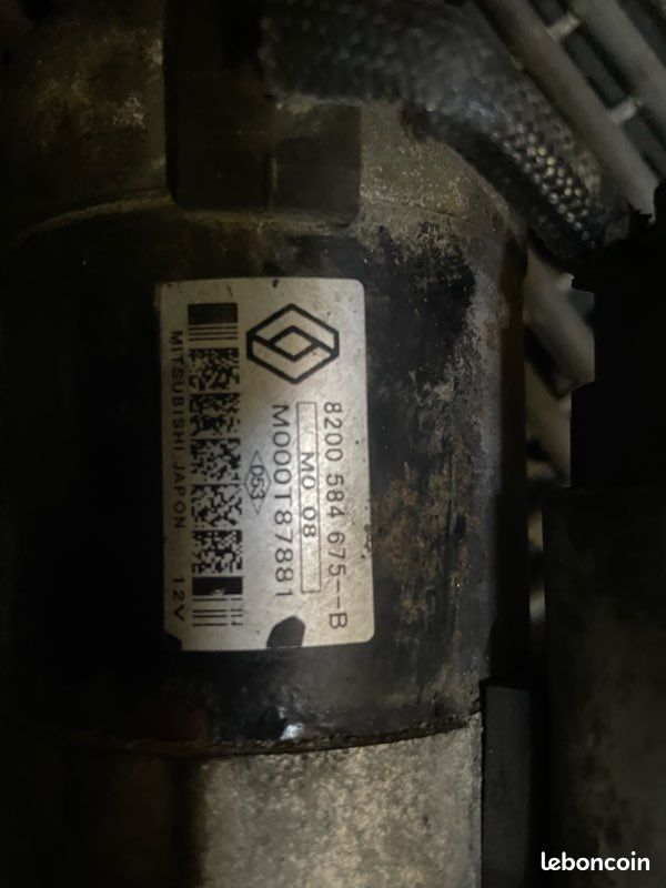 Demarreur 1.5 dci 8200584675 (image 2)
