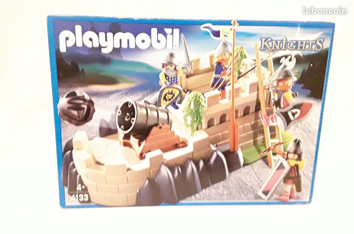 Playmobil Chevaliers - Tour De Défense 4133 Complète Avec Personnages