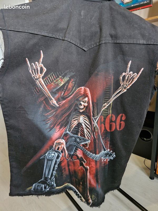 Chemise Sans Manches Femme Sturgis 2007 - Noire - Taille M - Fermetures éclair Sur Les Côtés