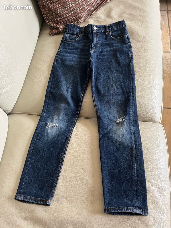 Jean denim slim enfant 9 ans (image 1)