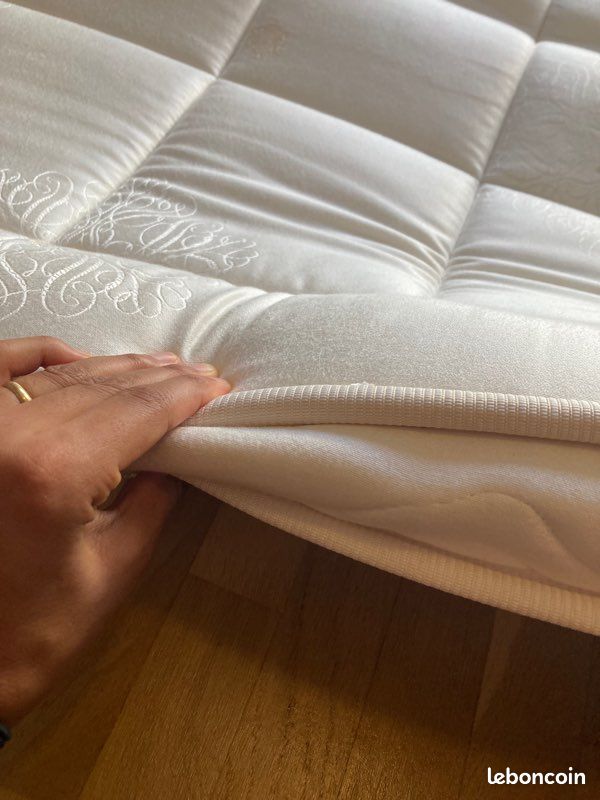 Surmatelas latex 160x200 français (image 4)