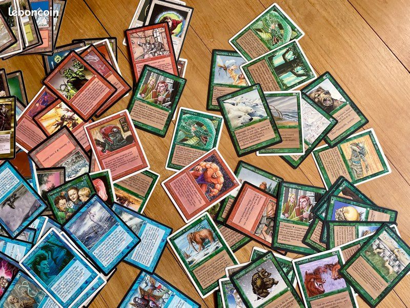 Starter deck de cartes magic the gathering ere glaciaire 1996 (image 4)