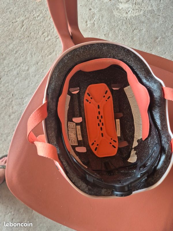 Casque vélo bébé Btwin rose (image 3)
