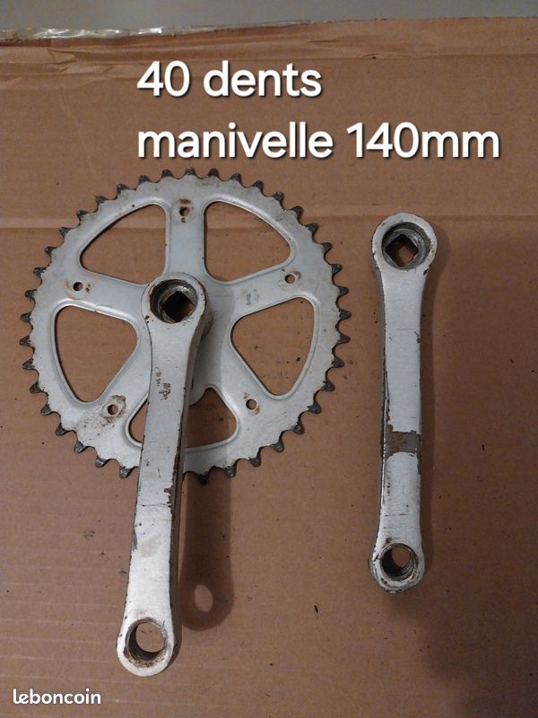 Pédalier Miche Primato Single Speed 49T 170mm - Chaîne à Chenilles, Neuf, Fabriqué En Italie
