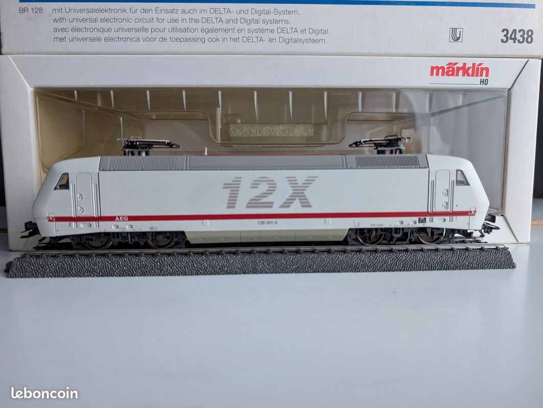 Märklin 3738 E-Lok BR 128 DB, H0 WS (Gebraucht) in St. Gallen für CHF