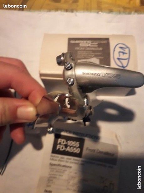 Dérailleur Avant Shimano 105 FD-5501 28,6 Mm - Route 9v - Tirage Bas - Occasion