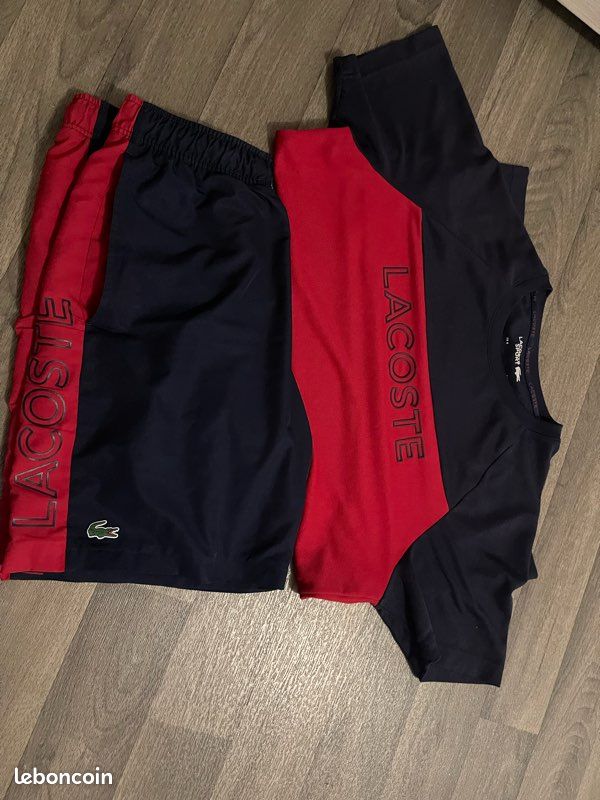 Ensemble Lacoste homme taille M original (image 2)