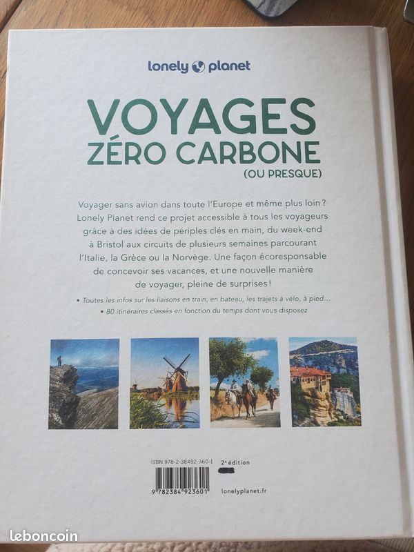 Livre "Voyages zéro carbone" Lonely Planet (image 4)