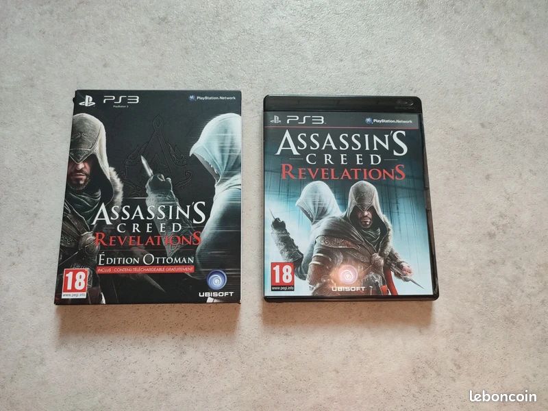 Jeu PS3 Assassin's Creed Revelations - Très Bon état, Boîte Et Instructions Incluses