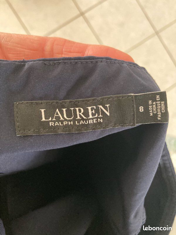Robe Ralph Lauren bleu marine taille 42 (image 3)