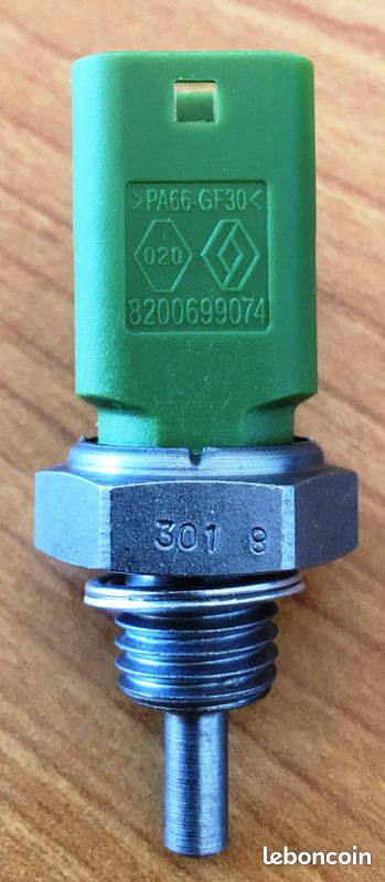Sonde de temperature liquide de refroidissement renault neuf (image 1)