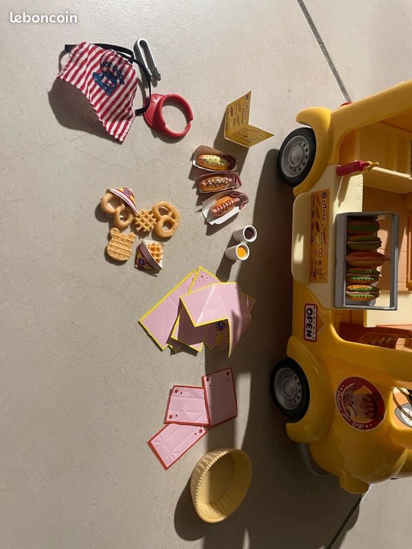 Van hot dog et livreur de pizza sylvanian families (image 2)