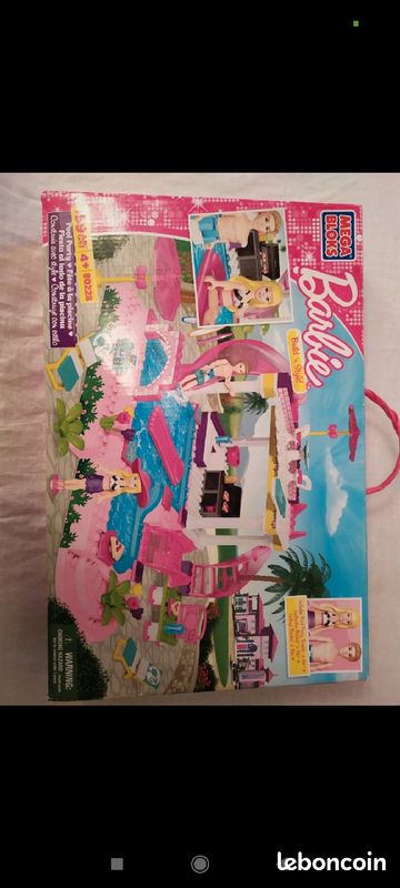Barbie Mega blocks fête piscine (image 1)