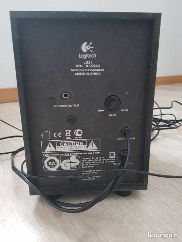 Enceinte + caisson Logitech LS21 2.1 (image 2)
