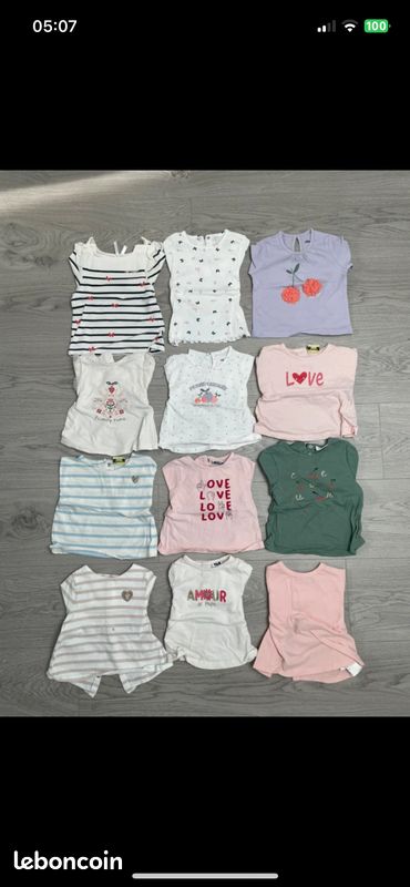 Lot vêtements bébé (image 1)