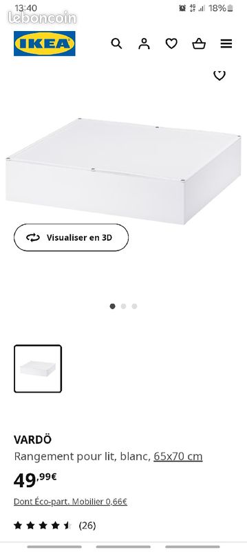 Rangement sous lit (image 1)
