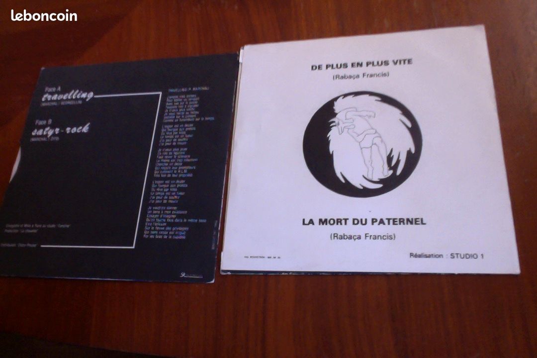 Vinyles 45 tours metal hard rock français Hibeux Sphex (image 2)