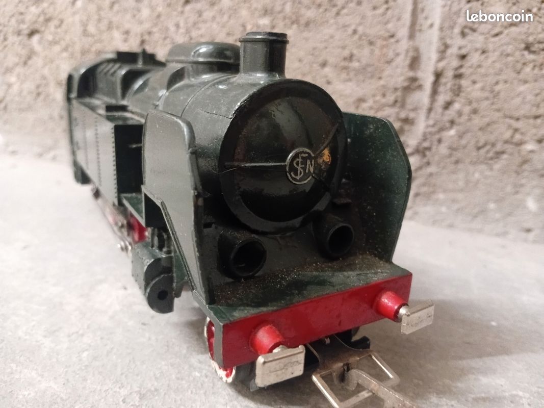 Jouet Ancien Locomotive en métal JEP Moteur AP5 série 60