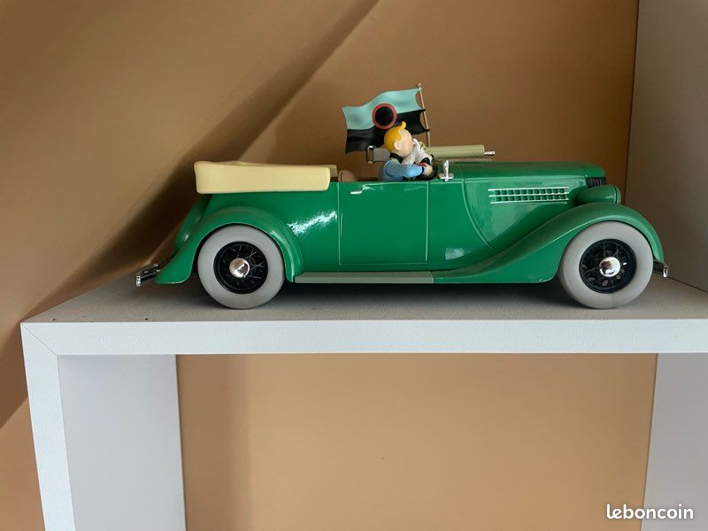 Hachette Les voitures de Tintin E:1/24 Voiture des interprètes Réf. 034/M 09304